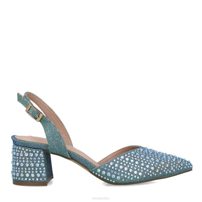 Menbur kvinnor azul medio nete mellan och låga klackar 608J5749