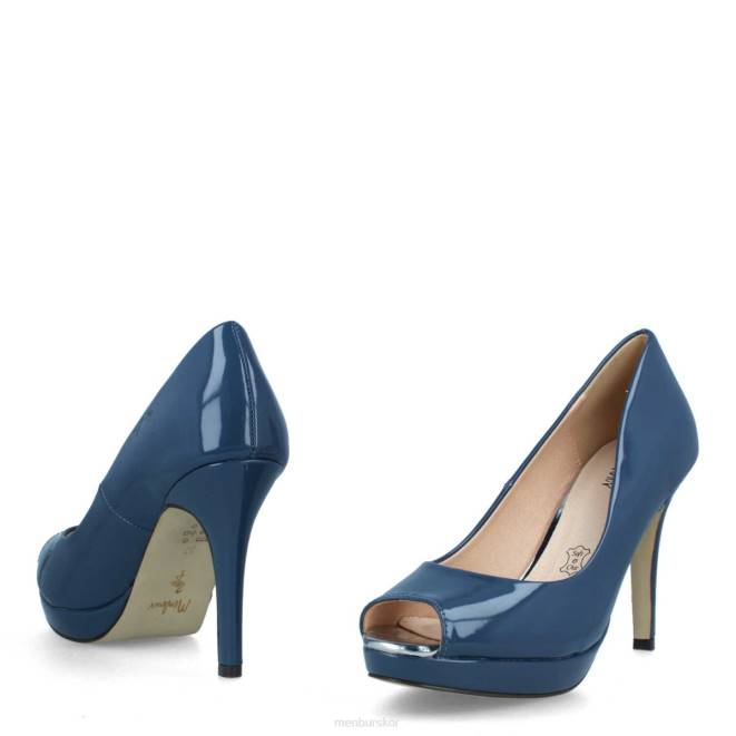 Menbur kvinnor azul medio sili mellan och låga klackar 608J2140