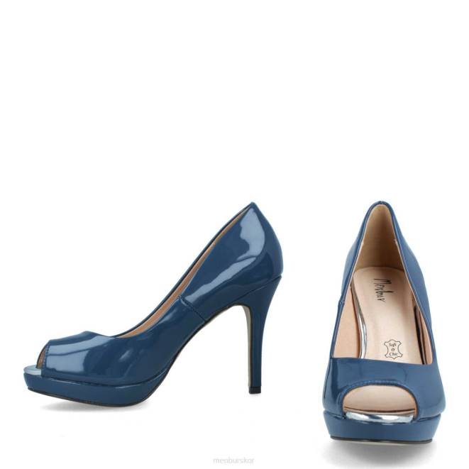 Menbur kvinnor azul medio sili mellan och låga klackar 608J2140