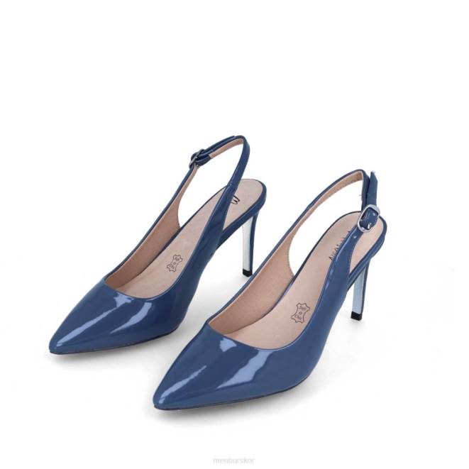 Menbur kvinnor azul medio villaro mellan och låga klackar 608J2064