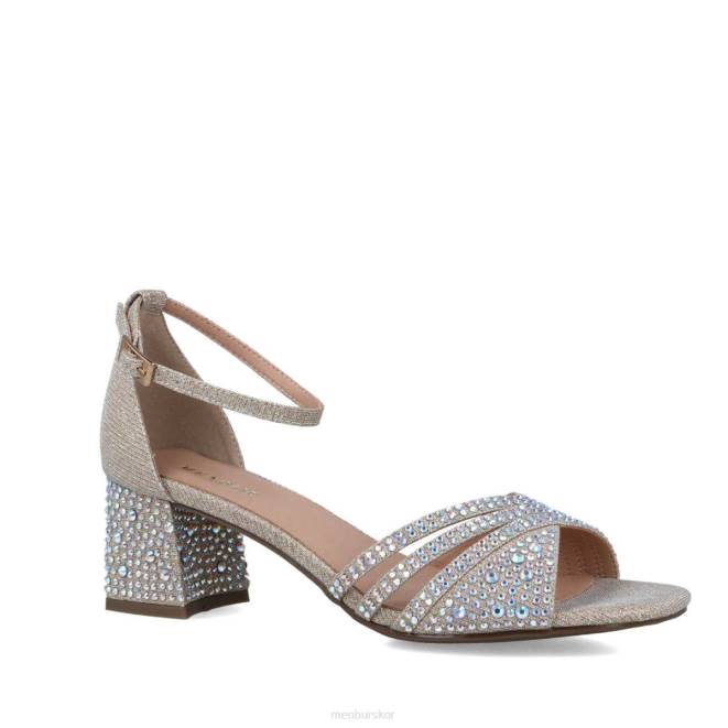 Menbur kvinnor beige apatita mellan och låga klackar 608J5678