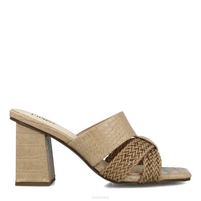 Menbur kvinnor beige atreo mellan och låga klackar 608J5848