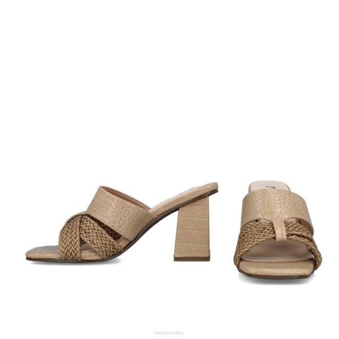 Menbur kvinnor beige atreo mellan och låga klackar 608J5848