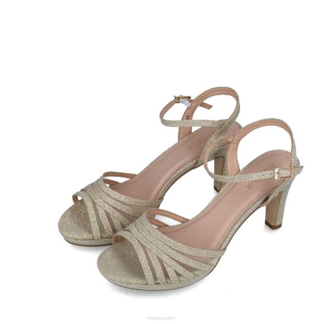 Menbur kvinnor beige calusco mellan och låga klackar 608J5855