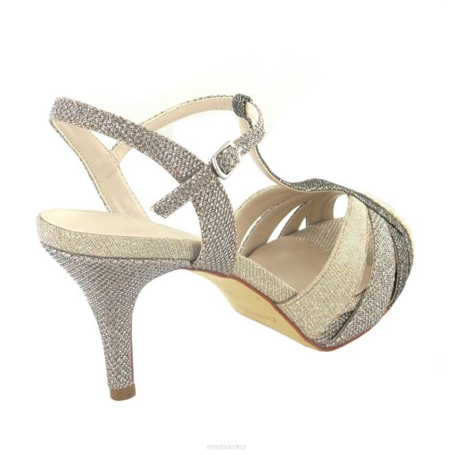 Menbur kvinnor beige dudar mellan och låga klackar 608J5987