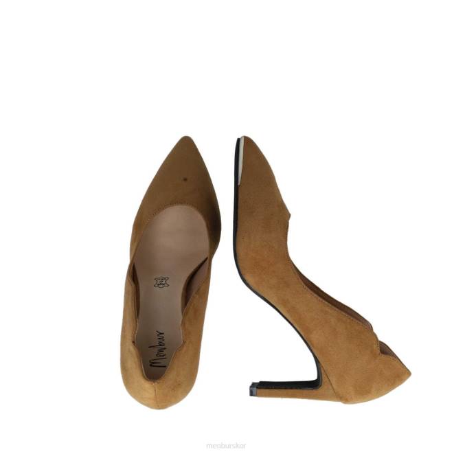 Menbur kvinnor beige escolecita mellan och låga klackar 608J5598