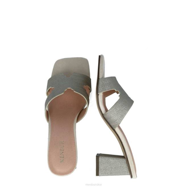 Menbur kvinnor beige mese mellan och låga klackar 608J5783