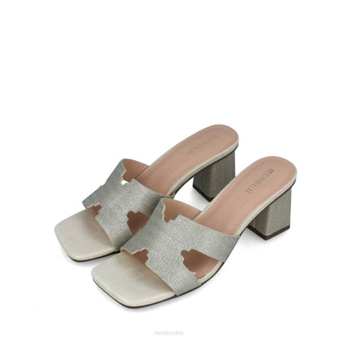 Menbur kvinnor beige mese mellan och låga klackar 608J5783