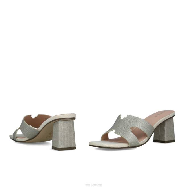 Menbur kvinnor beige mese mellan och låga klackar 608J5783