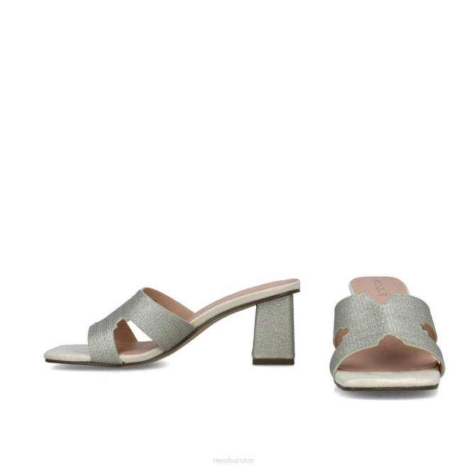 Menbur kvinnor beige mese mellan och låga klackar 608J5783