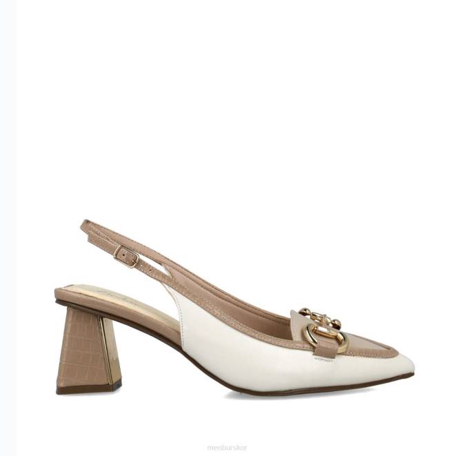 Menbur kvinnor beige ormar mellan och låga klackar 608J1576