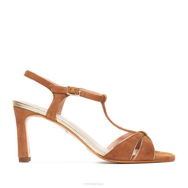 Menbur kvinnor beige ururi mellan och låga klackar 608J2078