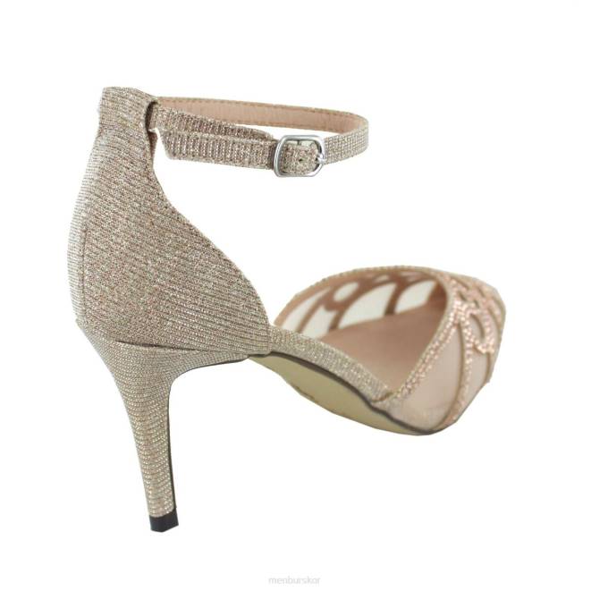Menbur kvinnor beige vasanello mellan och låga klackar 608J1983