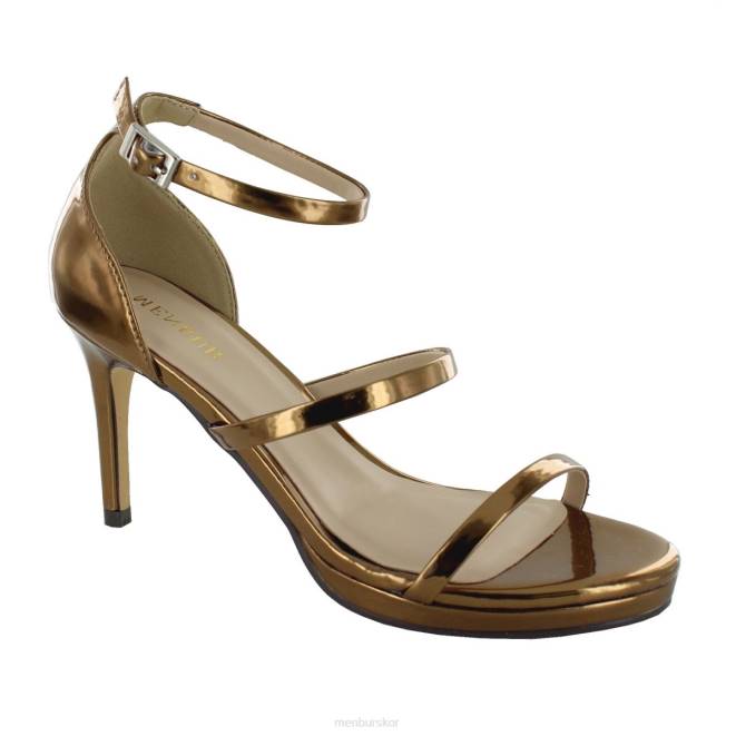 Menbur kvinnor brons mont mellan och låga klackar 608J1878