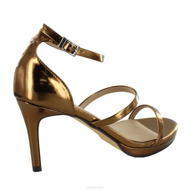 Menbur kvinnor brons mont mellan och låga klackar 608J1878