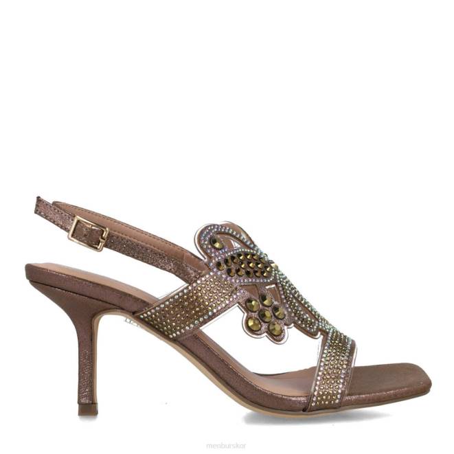 Menbur kvinnor brons onix mellan och låga klackar 608J5610