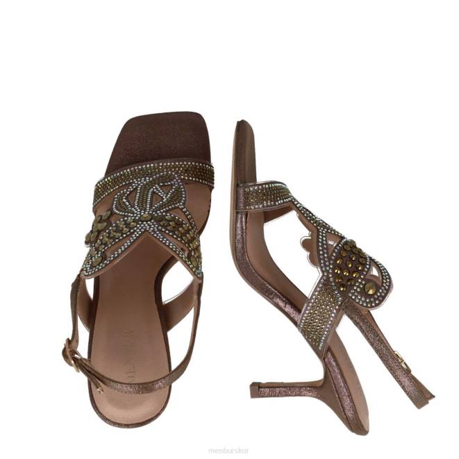 Menbur kvinnor brons onix mellan och låga klackar 608J5610