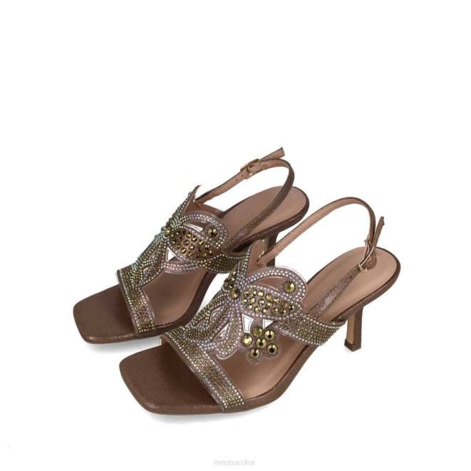 Menbur kvinnor brons onix mellan och låga klackar 608J5610