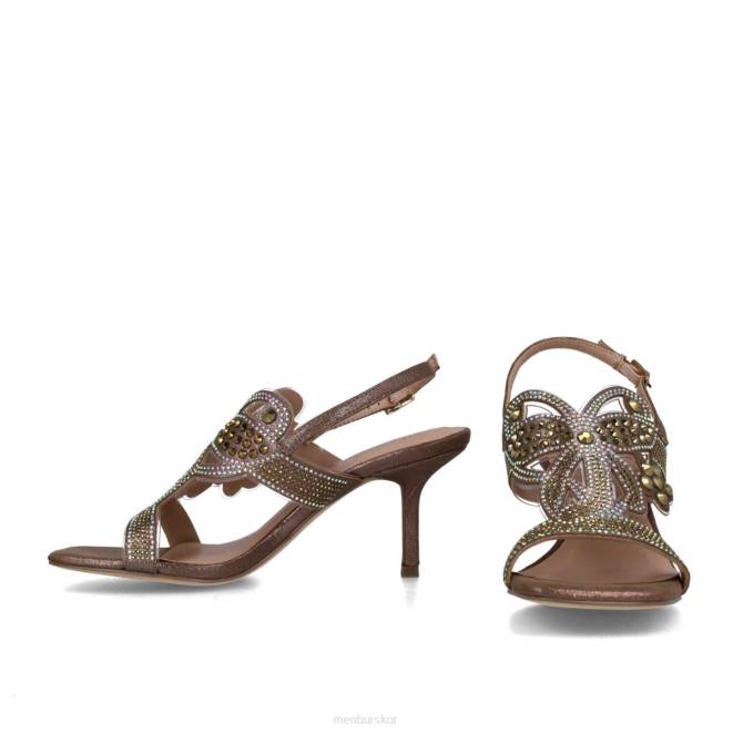 Menbur kvinnor brons onix mellan och låga klackar 608J5610