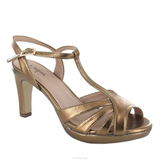 Menbur kvinnor brons villlfonsina mellan och låga klackar 608J2007