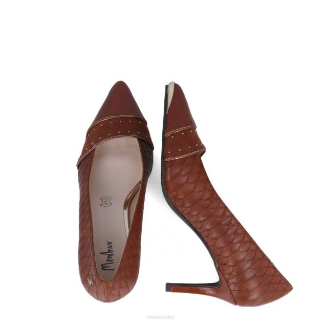 Menbur kvinnor brun actea mellan och låga klackar 608J5867