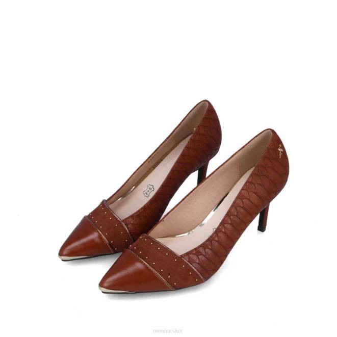 Menbur kvinnor brun actea mellan och låga klackar 608J5867