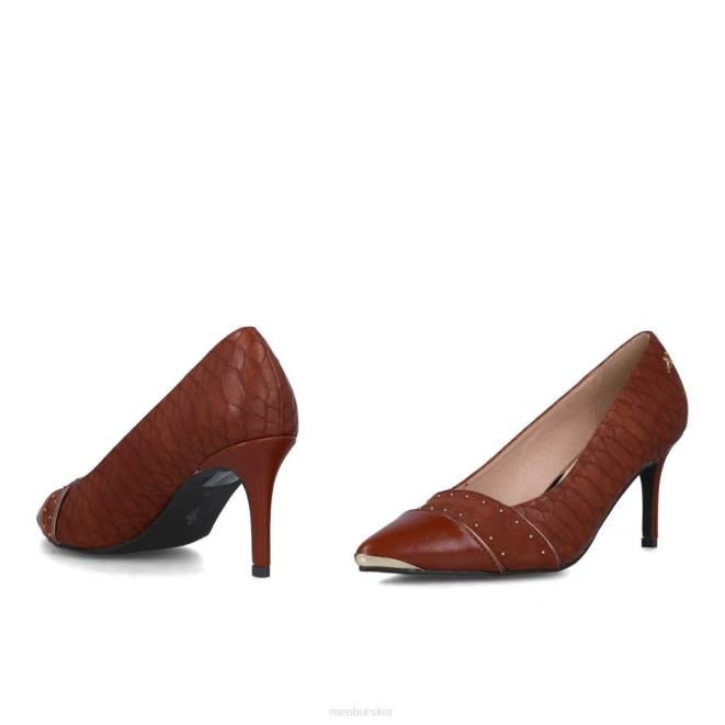 Menbur kvinnor brun actea mellan och låga klackar 608J5867