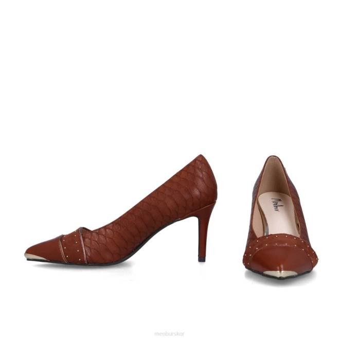 Menbur kvinnor brun actea mellan och låga klackar 608J5867