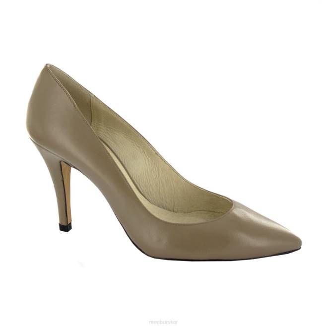 Menbur kvinnor brun brazier mellan och låga klackar 608J5947