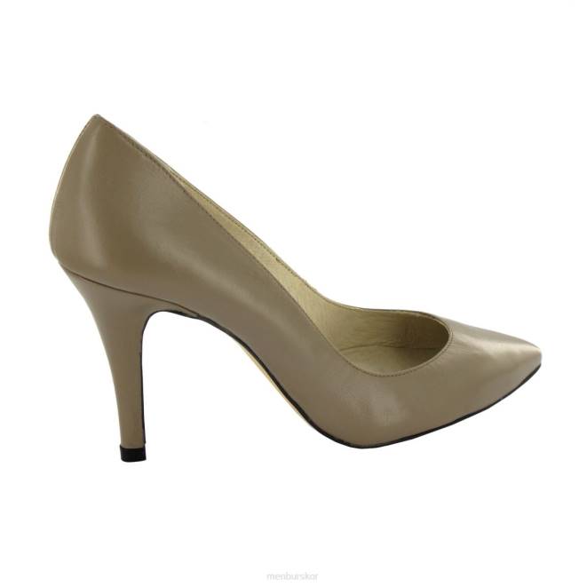 Menbur kvinnor brun brazier mellan och låga klackar 608J5947