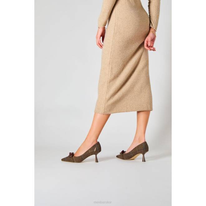 Menbur kvinnor brun danburita mellan och låga klackar 608J5709