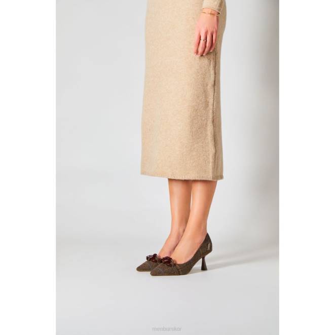 Menbur kvinnor brun danburita mellan och låga klackar 608J5709