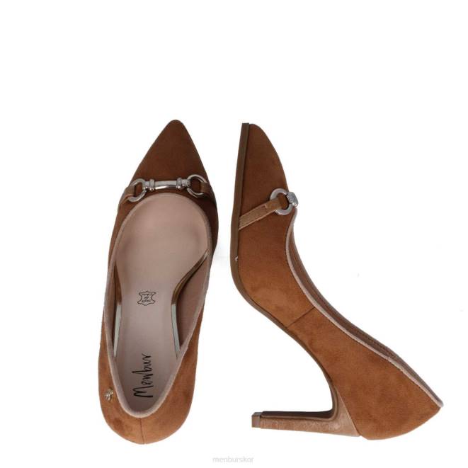 Menbur kvinnor brun eretia mellan och låga klackar 608J5865