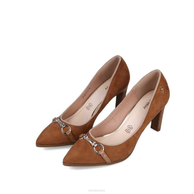 Menbur kvinnor brun eretia mellan och låga klackar 608J5865