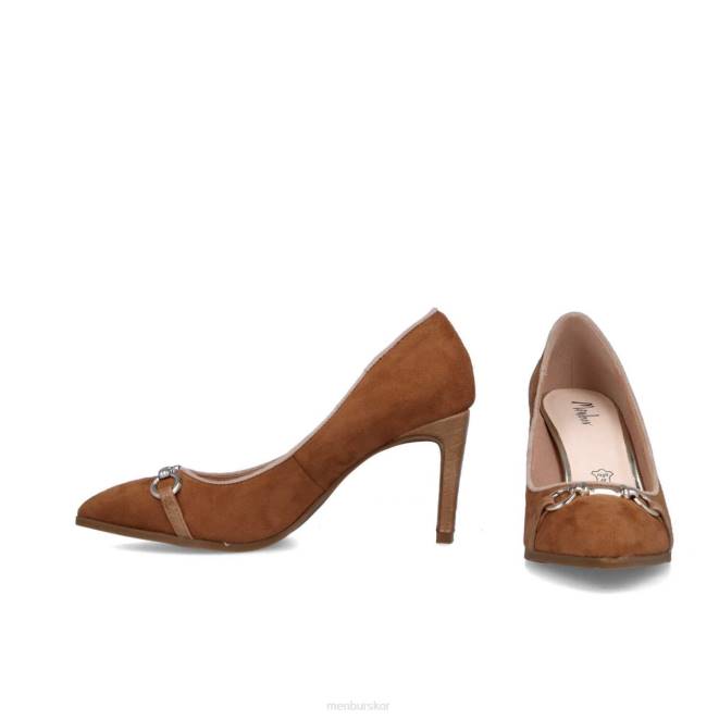 Menbur kvinnor brun eretia mellan och låga klackar 608J5865