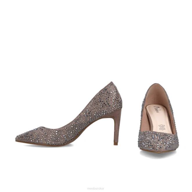 Menbur kvinnor brun hovenia mellan och låga klackar 608J5913