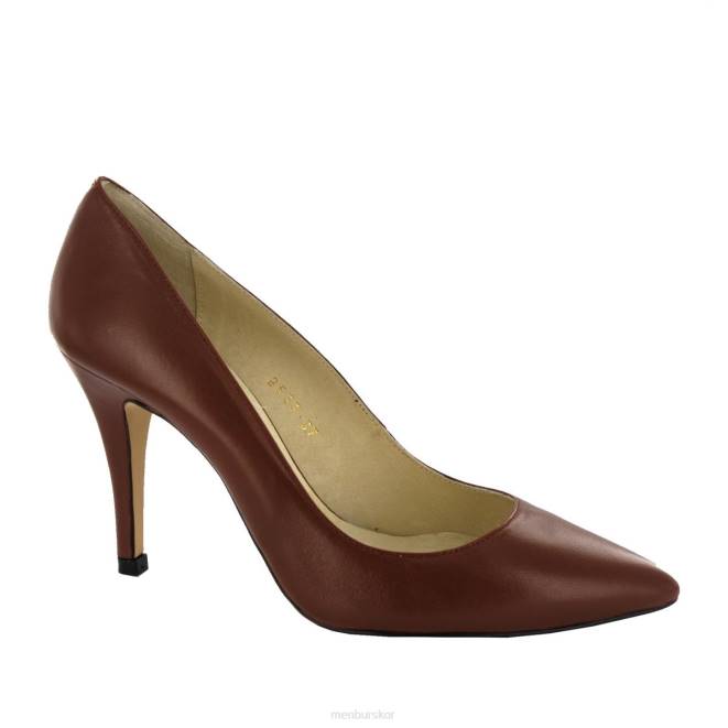 Menbur kvinnor brun infantas mellan och låga klackar 608J6026
