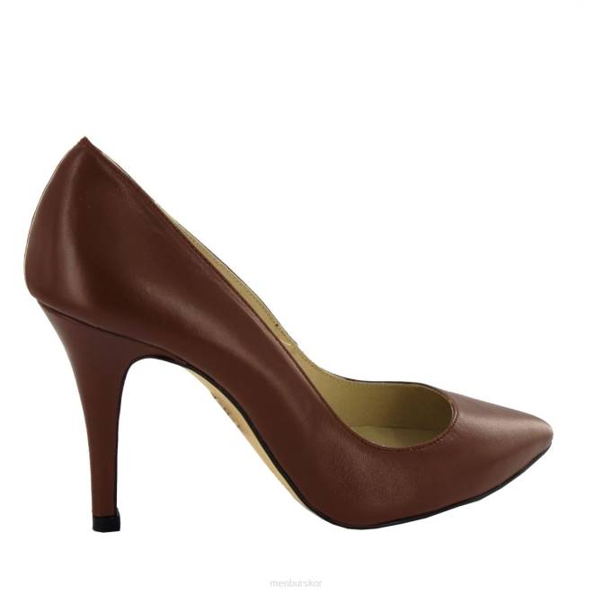 Menbur kvinnor brun infantas mellan och låga klackar 608J6026
