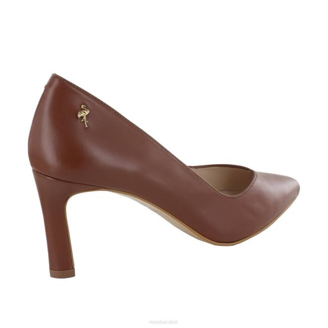 Menbur kvinnor brun solinas mellan och låga klackar 608J1897