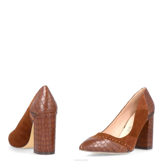 Menbur kvinnor brun sorgono 3 mellan och låga klackar 608J2151