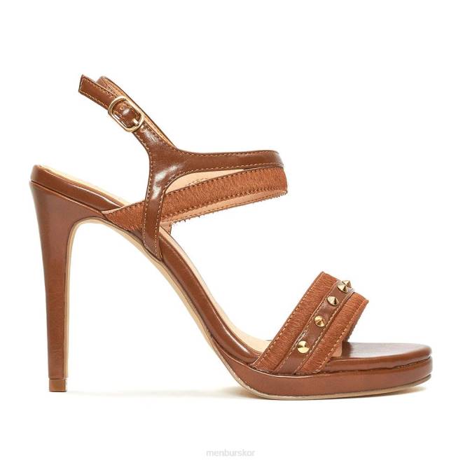 Menbur kvinnor brun torano mellan och låga klackar 608J1753