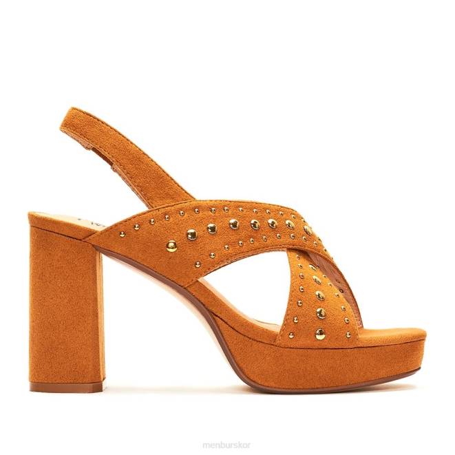 Menbur kvinnor brun valperga mellan och låga klackar 608J1709