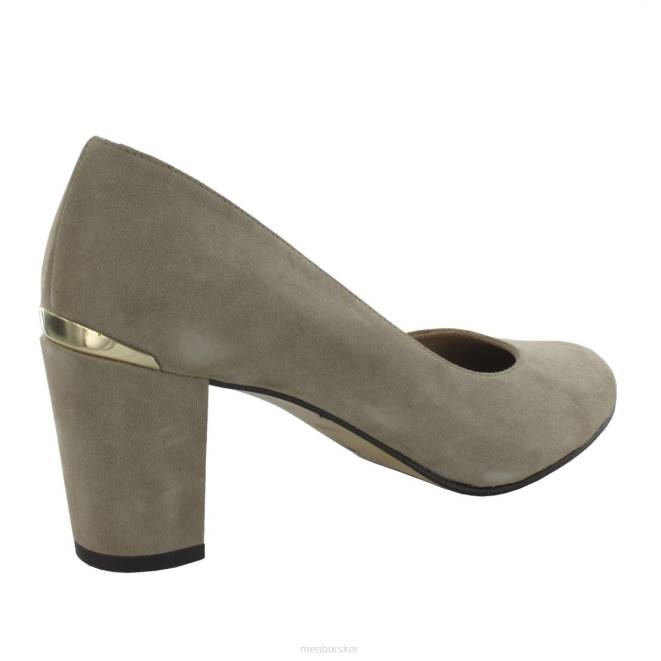 Menbur kvinnor brun viadana mellan och låga klackar 608J1758