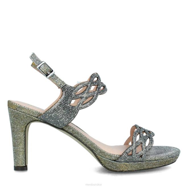 Menbur kvinnor grå altino mellan och låga klackar 608J1694