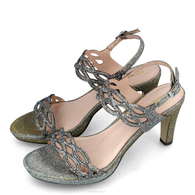 Menbur kvinnor grå altino mellan och låga klackar 608J1694