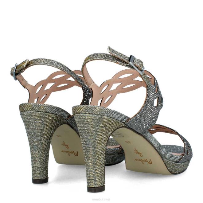 Menbur kvinnor grå altino mellan och låga klackar 608J1694