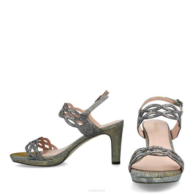 Menbur kvinnor grå altino mellan och låga klackar 608J1694