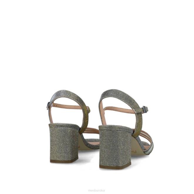 Menbur kvinnor grå azalea mellan och låga klackar 608J5714