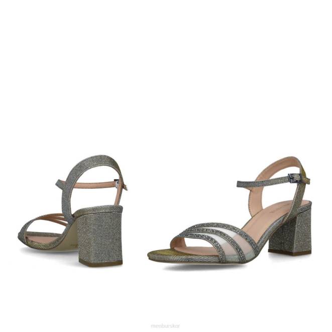 Menbur kvinnor grå azalea mellan och låga klackar 608J5714