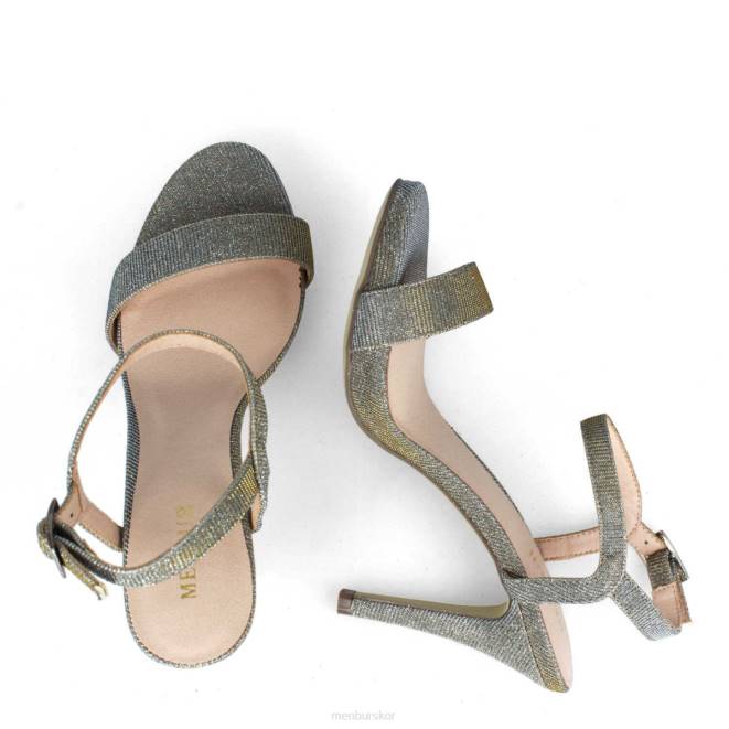 Menbur kvinnor grå caldosa mellan och låga klackar 608J1858